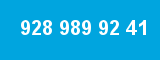 928 989 92 41 928 989 92 41